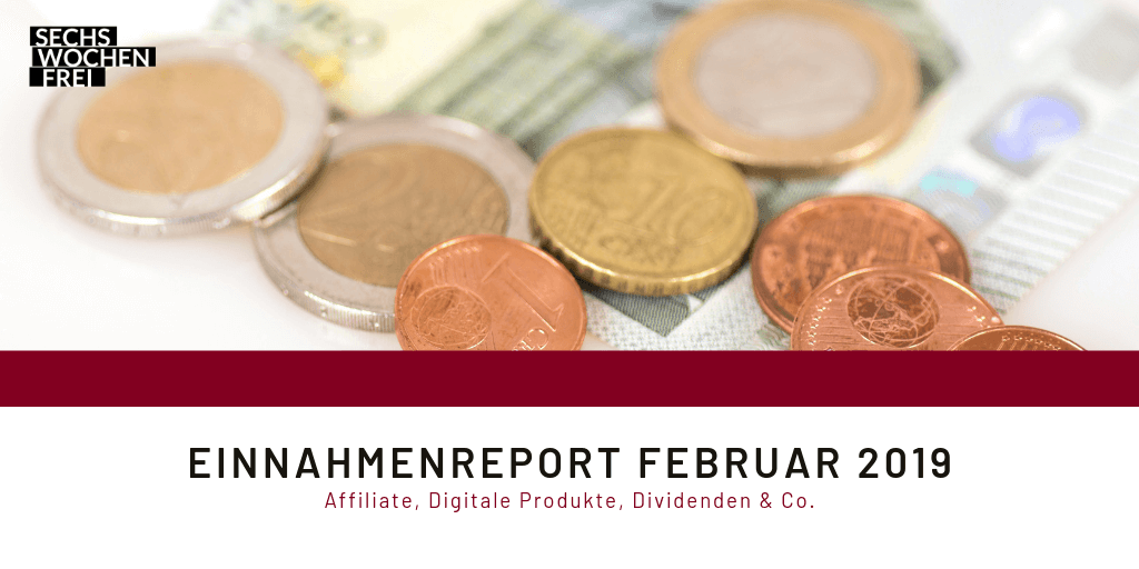 Einnahmenreport Februar 2019
